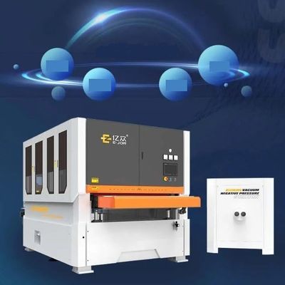 Ejon YZ1300SS Máquina de lixação de borda de chapa de metal para lixação de ferrugem com potência total de 47 kW
