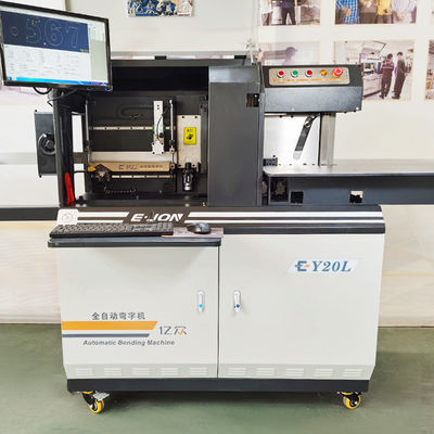Ejon Y20L Máquina automática de fabricação de sinais de neon 3D para curvatura de letras de canal