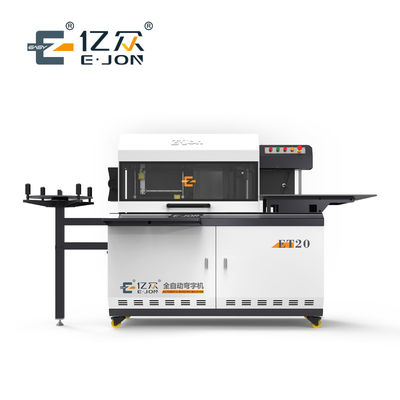 Ejon ET20 Máquina de dobra automática de metal para sinais de neon de carta de canal de função completa