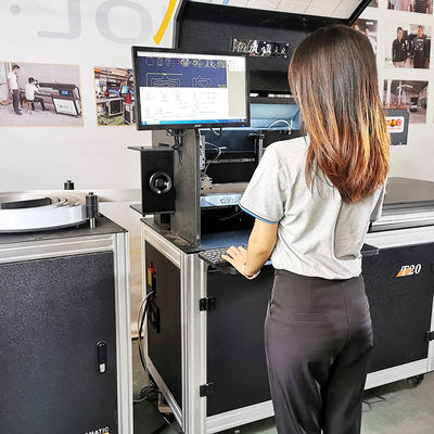Máquina de perfis de alumínio 3D de borracha inoxidável
