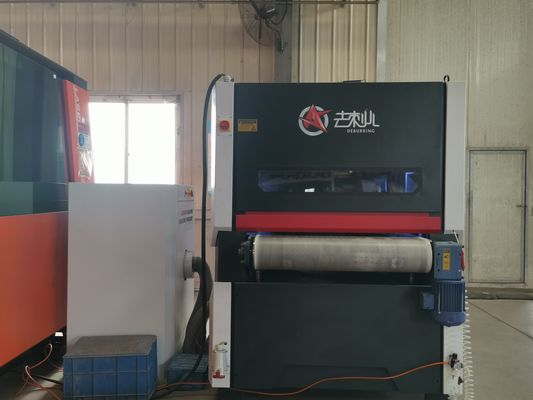 Máquina de desbotar folhas planas de velocidade alternada YZ1025 para moagem de metais