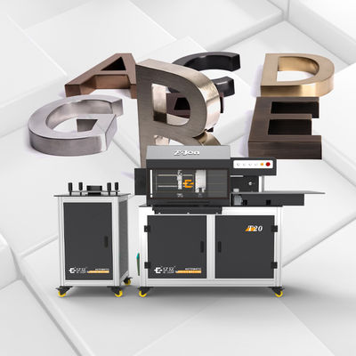 T20 A máquina de carta de sinalização de aço inoxidável 3D CNC Bend para publicidade