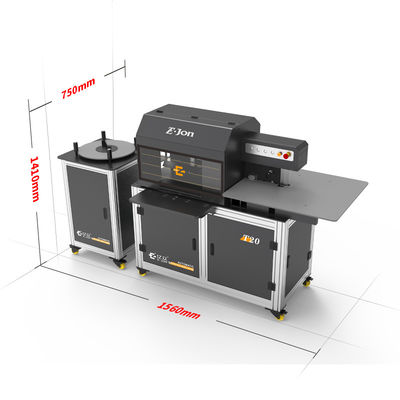 T20 A máquina de carta de sinalização de aço inoxidável 3D CNC Bend para publicidade
