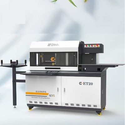 EJON ET20 Bender de letras volumétricas com alimentação automática e função de dobra