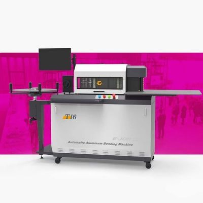 EJON T16 Máquina CNC para curvatura de letras de perfil de alumínio em letras pequenas Publicidade