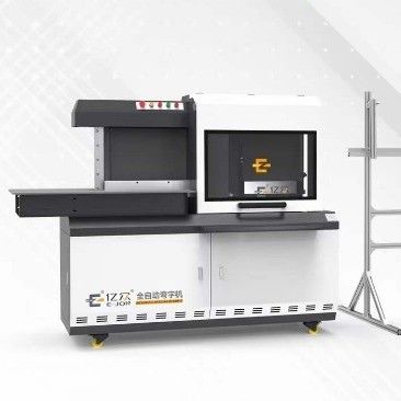 Máquina de dobra de letras grandes para publicidade ao ar livre com sistema de controle de 4 eixos SERVO