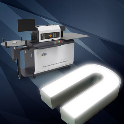 Solução de publicidade EJON T16 Máquina CNC de tira de canais de alumínio para mini-dobragem de sinais