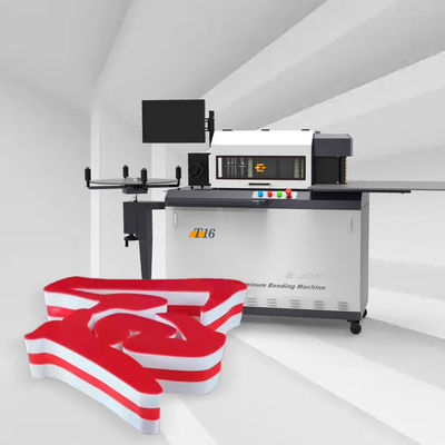 Solução de publicidade EJON T16 Máquina CNC de tira de canais de alumínio para mini-dobragem de sinais