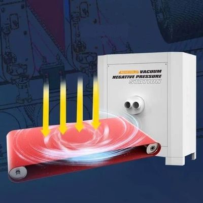 Ejon YZ1300SS Máquina de lixação de borda de chapa de metal para lixação de ferrugem com potência total de 47 kW