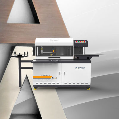 ET20 CNC Trimcap Bender para letras e números de alumínio