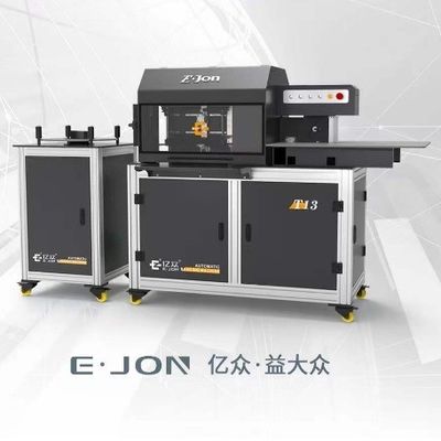 Atualize o processo de fabricação de sinais com a máquina de dobra de letras de canal Ejon T13