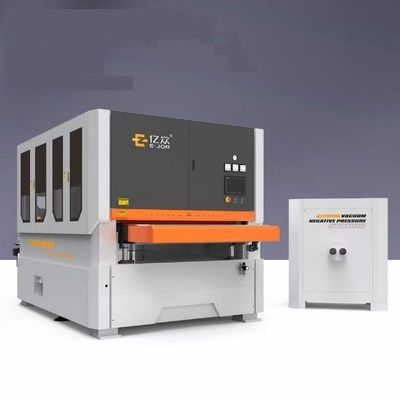 47kW Ejon YZ1300SS Dual Motors Inverter Control Deburr Equipamento de indústria painel de chapa de metal de arejar automática máquina de polimento de aço