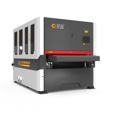 47kW Ejon YZ1300SS Dual Motors Inverter Control Deburr Equipamento de indústria painel de chapa de metal de arejar automática máquina de polimento de aço
