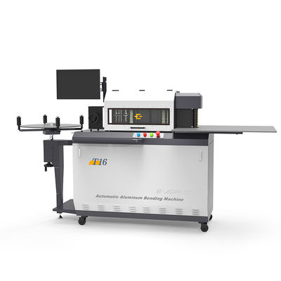 T16 CNC Flat Aluminum Channel Letter Bender para produção de letras 3D