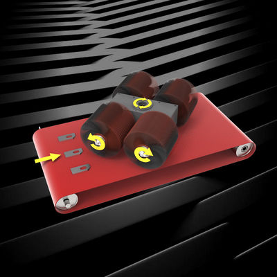 Máquina de polimento CNC para componentes de corte a laser com diâmetro de 300 mm