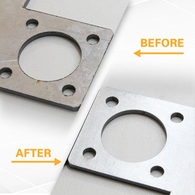 Máquina de polimento CNC para componentes de corte a laser com diâmetro de 300 mm
