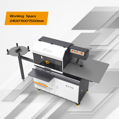 EJON Y13L Metal Flat Alumínio 3D Máquina de Dobragem CNC 0,4-1,2mm Canal Letter Bending