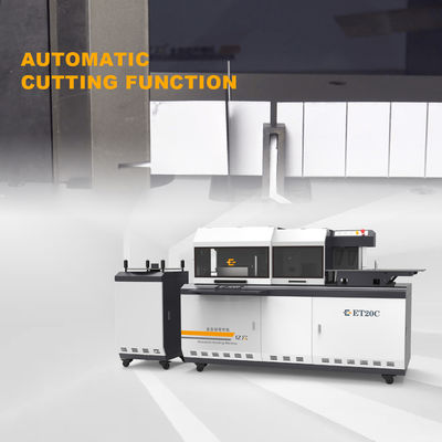 Máquina de dobra automática de letras CNC EJON ET20C para travas em V Groove e fabricação de sinais 3D
