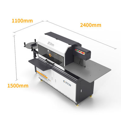 EJON ET20 Full Automatic Special Bend Aluminum Profile Store Sign Making Machine LED Light CNC Channel Letter Bending Machine Máquina para fazer sinais de loja