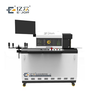 EJON T9 LED sinais acrílicos planos e de perfil Trimcap máquina de dobragem de cartas de canal de alumínio CNC