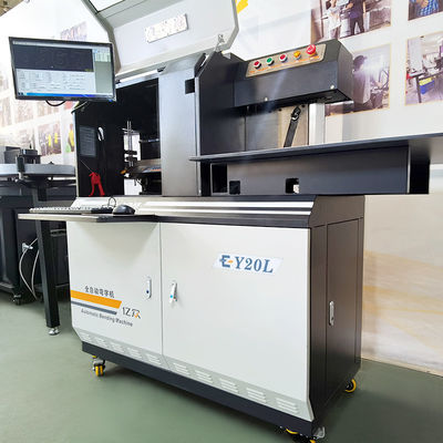 Formato de arquivo Compatível Ejon Y20L Máquina automática de dobra de sinais 3D para letras de canal