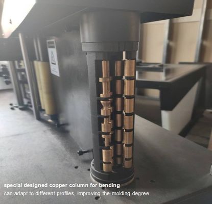 EJON E8L LED sinais 3D de perfil de alumínio máquina de dobragem de carta de canal para automação