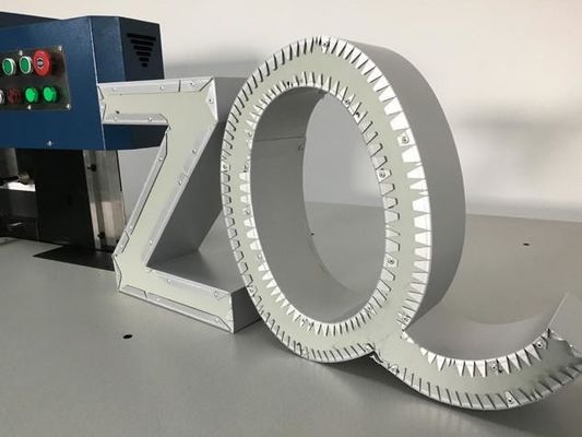 EJON ET20C CNC Automático sinalização letra Trimcap Alumínio Notching Flanging V-Cutting Canal letra máquina de dobra