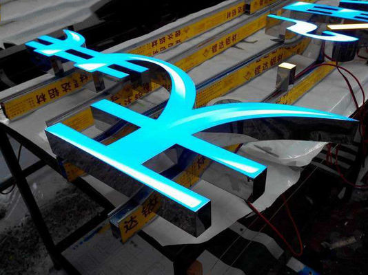 Máquina automática de dobragem de letras 3D para publicidade