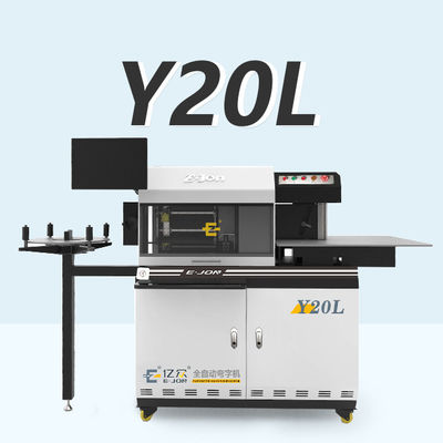 Máquina de dobração de letras de canal 3D automática CNC de precisão ± 0,1 mm para sinal publicitário