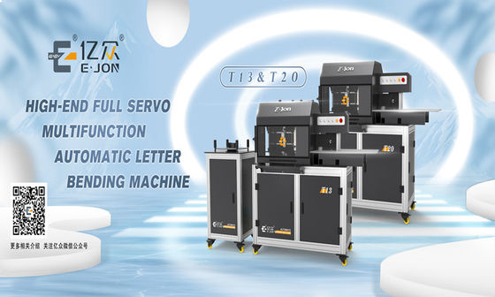 Ejon T13 Channelume Profil de Alumínio Aço Alumínio 130mm Strip Bend Letter Machine