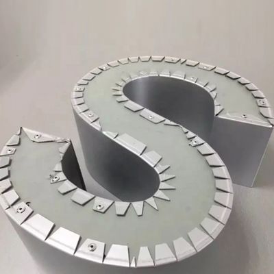 Máquina de dobragem de letras de canal de escovação versátil para letras 3D ET20C