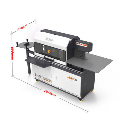 ET20 All Metal Sheet Neon Signs Making CNC Channel Letter Bending Machine para escolha