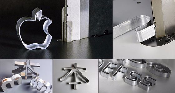 Multi-Materiais Processo Loja Sinais 3D LED Sinalização Fazer Máquina de dobra de letras de canal