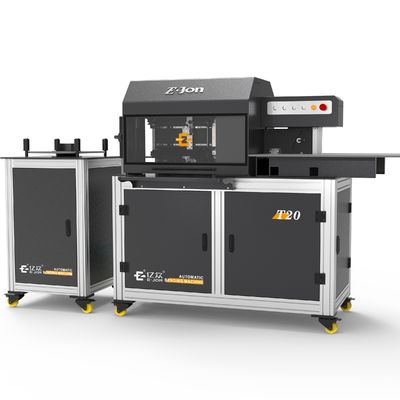 EJON T20 2 mm de alumínio de aço inoxidável máquina de dobragem de carta de canal 550 kg peso ideal