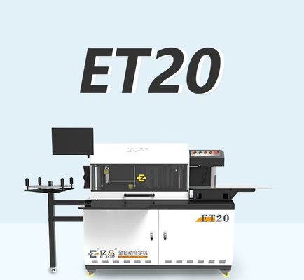 Ejon ET20 Máquina de dobra multifuncional de precisão para carta de canal de publicidade
