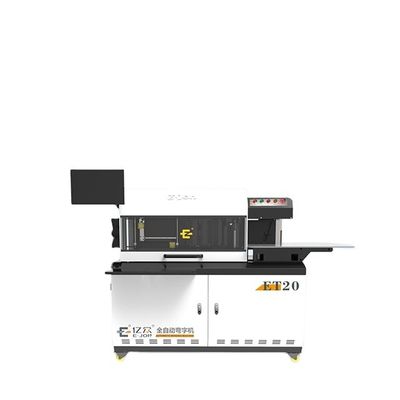 Máquina de dobragem de folhas galvanizadas com controle de eixo de Fuji