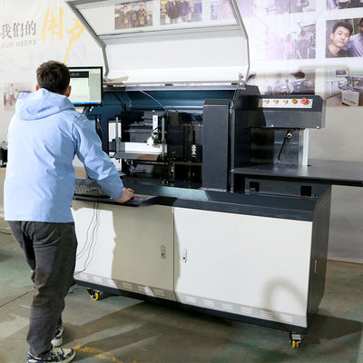 Ejon ET20 Máquina de dobra automática de metal para sinais de neon de carta de canal de função completa