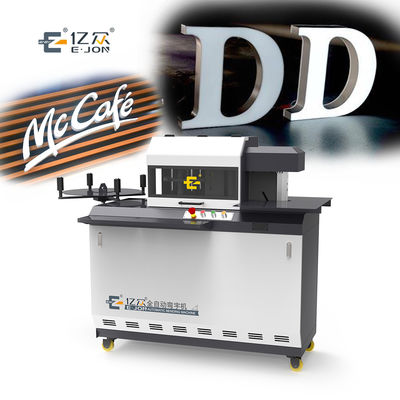 E8S CNC 3D Neon Letter Sign Bender Dobragem automática para letras de tira de alumínio