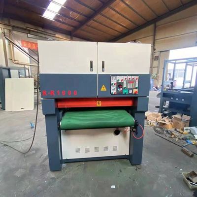 Máquina de lixação, polir e desbotar de folhas de aço inoxidável de 1000 mm