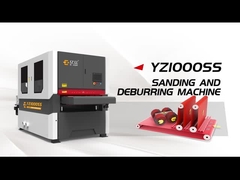 YZ1000SS All in ONE Belt Brush Grinding Deburring Finishing Machine Máquina de acabamento de borracha