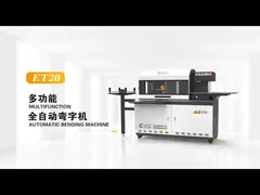 Máquina de perfis de alumínio 3D de borracha inoxidável